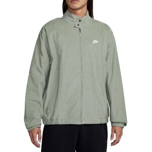NEW Nike Sportswear Club Corduroy Harrington Jacket Men's Small Jade FZ0631-370